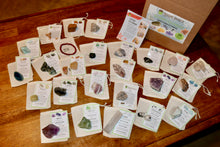 Load image into Gallery viewer, Advent Calendar - 25 Premium Gemstones and Fossils