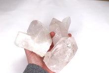 Load image into Gallery viewer, Large Quartz Point Crystals - 3-4”