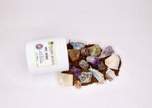 Load image into Gallery viewer, Mine Mania 16oz Jar - Gem Mining - Amethyst, Calcite, Kyanite, Garnet