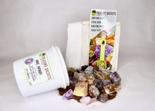 Load image into Gallery viewer, Mine Mania Quart Bucket Kit- Gem Mining - Amethyst, Calcite, Kyanite, Garnet
