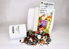 Load image into Gallery viewer, Premium Tumbled Krystal Kettle 16oz Kit - Gem Mining, Premium Tumbled Stones