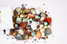 Load image into Gallery viewer, Premium Tumbled Krystal Kettle 16oz Jar - Gem Mining, Premium Tumbled Stones