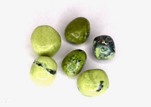 Load image into Gallery viewer, Yellow Serpentine - Tumbled Gemstone
