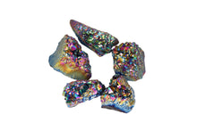 Load image into Gallery viewer, Aura Amethyst Metallic Cluster Druze - 1-2"