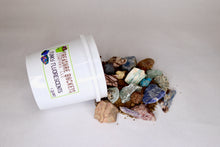 Load image into Gallery viewer, Funky Fluorescents Quart Gem Mining Bucket - UV Reactive Stones - Bucket, Kit and/or Light
