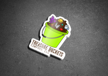 Load image into Gallery viewer, Treasure Buckets Company Logo Sticker