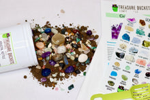 Load image into Gallery viewer, Krystal Kettle Tumbled Gem Mining Bucket Kit - 16oz Jar
