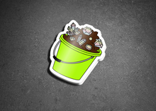 Load image into Gallery viewer, Bucketful of Treasures Sticker - Glitter