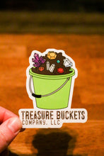 Load image into Gallery viewer, Treasure Buckets Company Logo Sticker