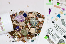 Load image into Gallery viewer, Mystery Bucket Kit - 16oz Jar (Gemstones, Fossils & More)