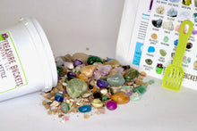 Load image into Gallery viewer, Krystal Kettle Tumbled Gem Mining Bucket Kit - Quart