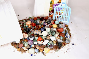 Premium Tumbled Krystal Kettle Gallon Kit - Gem Mining, Premium Tumbled Stones