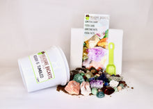 Load image into Gallery viewer, Rough &amp; Tumbled Quart Kit - Gem Mining Bucket - Rough and Tumbled Gemstones

