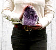 Load image into Gallery viewer, Upright Uruguay Amethyst Cluster Druze - Large
