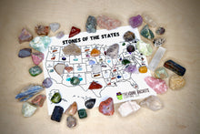 Load image into Gallery viewer, Stones of the States - Gem Mining Bucket - Gallon
