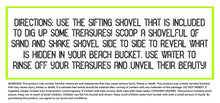 Load image into Gallery viewer, Beach Bucket Quart Bucket Kit
