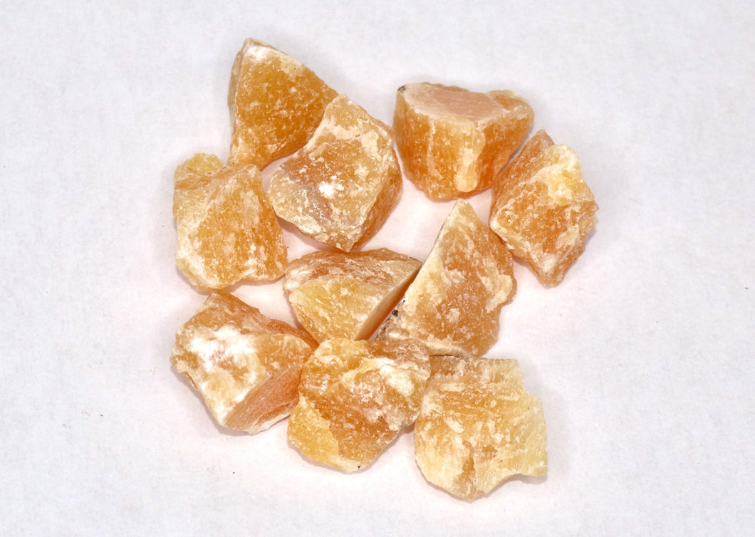 Orange Calcite - Rough Gemstone